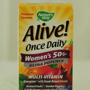 Alive!® Once Daily Women's 50 + Ultra Potency, 60 Tablets