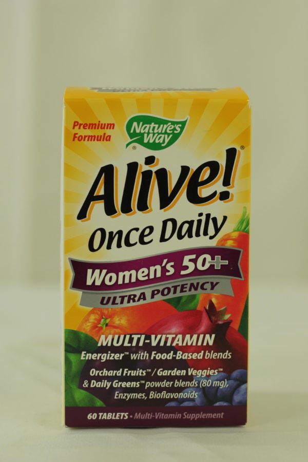 Alive!® Once Daily Women's 50 + Ultra Potency, 60 Tablets
