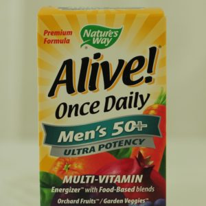 Alive!® Once Daily Men's 50 plus Multi-Vitamin, 60 Tablets