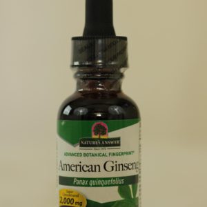 American Ginseng, Alcohol Free, 1 Oz.