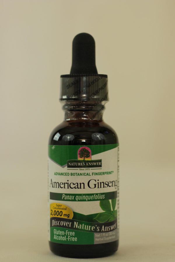American Ginseng, Alcohol Free, 1 Oz.