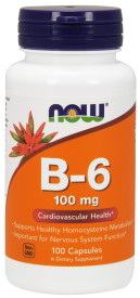 B-6 100 mg 100 caps