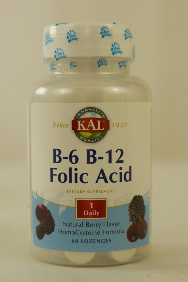 B-6 B-12 Folic Acid, Berry Flavor