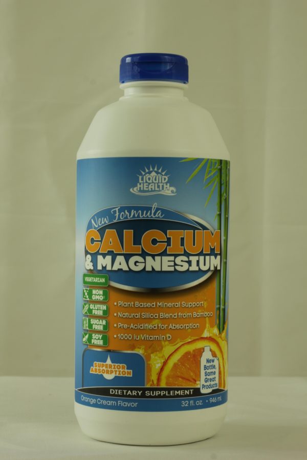 Calcium and Magnesium, Orange Cream, 32 fl. oz.