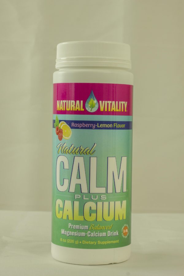 Natural Calm Plus Calcium, Raspberry Lemon Flavor, 8 oz.