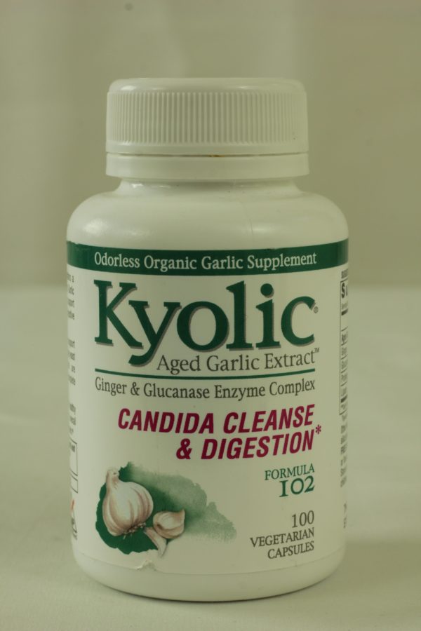 Kyolic AGE Formula 102 Candida Cleanse & Digestion, 100 Veg Caps