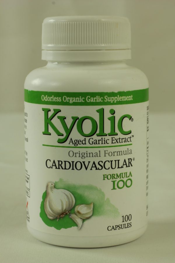 Kyolic Garlic Formula 100, Original Formula, Cardiovascular, 100 Caps