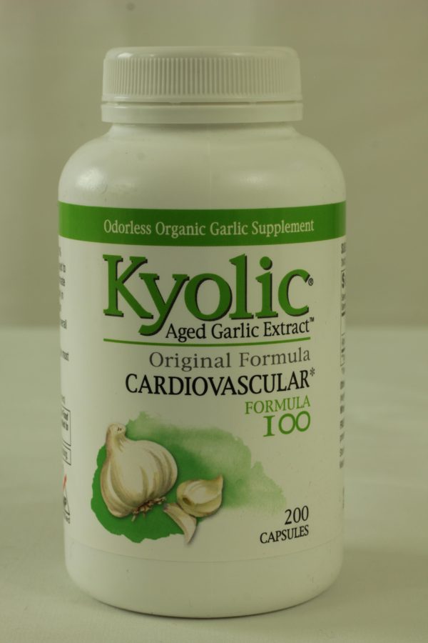 Kyolic Garlic Formula 100, Original Formula, Cardiovascular, 200 Caps