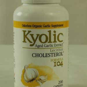 Kyolic Garlic Formula 104 Cholesterol, 200 Caps