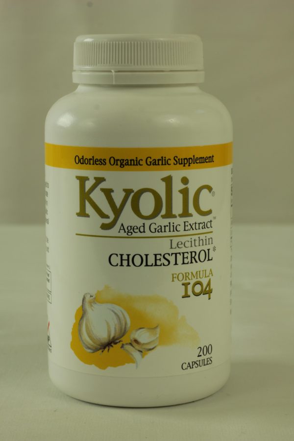 Kyolic Garlic Formula 104 Cholesterol, 200 Caps