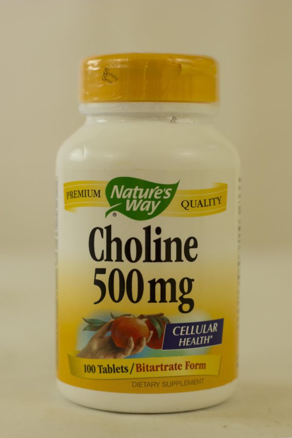 Choline, 500 mg, 100 Tablets