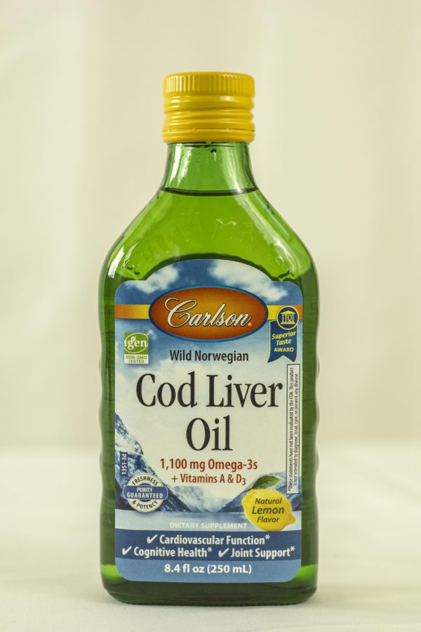 Cod Liver Oil, Lemon 8.4 fl oz