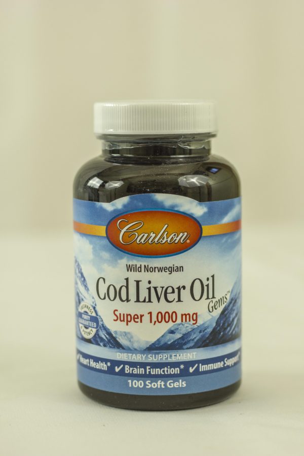 Cod Liver Oil Gems™, Super 1,000 mg