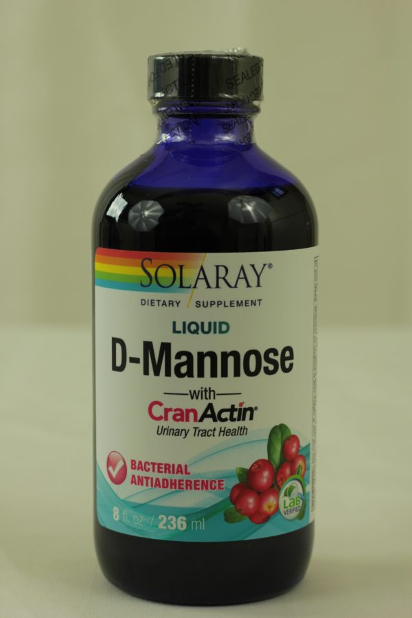 Liquid D-Mannose with CranActin, 8 fl. oz.