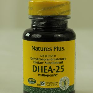 DHEA-25 with Bioperine®, 60 Vegetarian Capsules