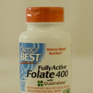 Fully Aactive Folate with Quatrefolic®, 400 mcg, 90 Veggie Caps