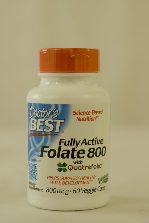 Fully Active Folate 800, 60 Veggie Caps