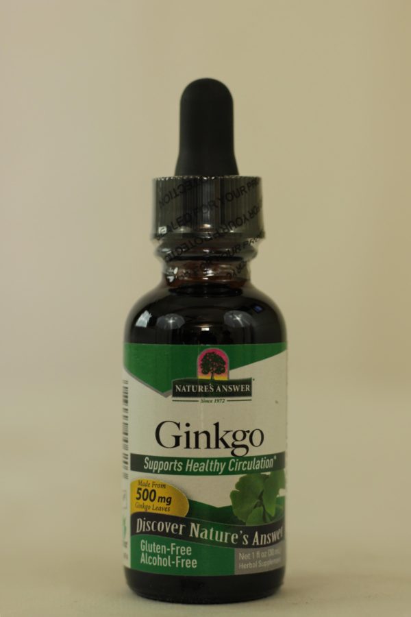 Ginkgo Biloba, Alcohol Free, 1 oz.
