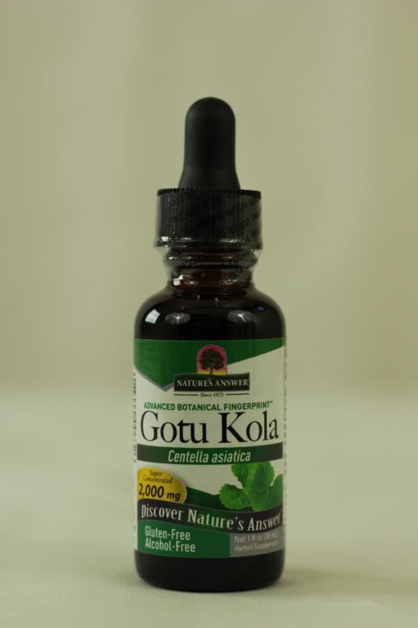 Gotu-Kola Herb, Alcohol Free, 1 oz.