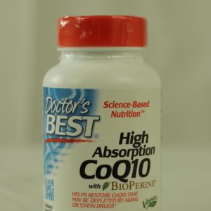 High Absorption COQ10 with Bioperine®, 100 mg, 120 Veggie Caps