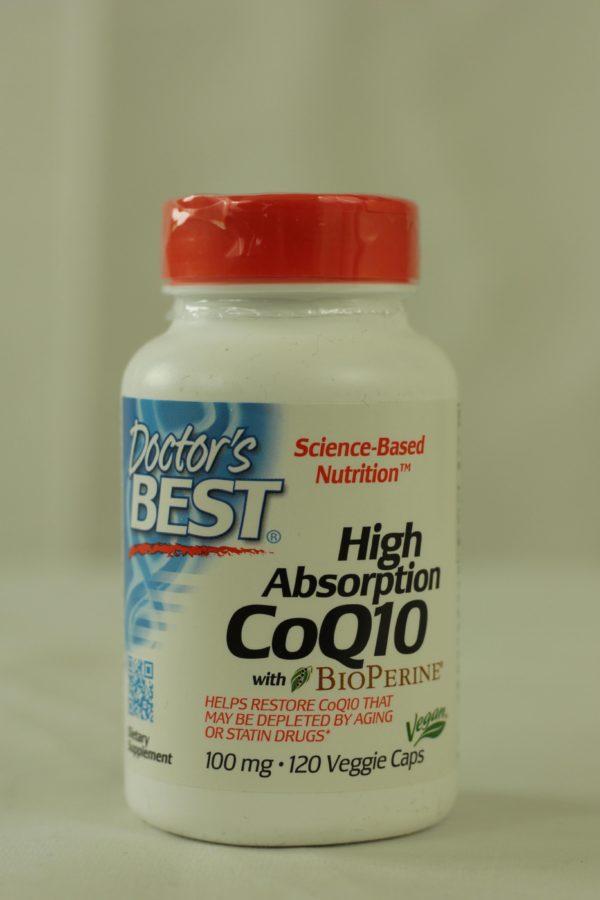 High Absorption COQ10 with Bioperine®, 100 mg, 120 Veggie Caps