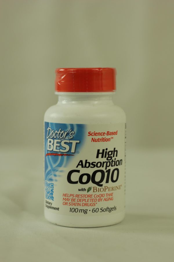 High Absorption COQ10 with Bioperine® 100 mg, 60 Softgels