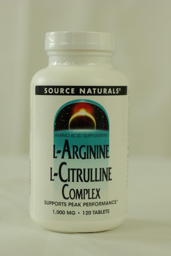 L-Arginine L-Citrulline Complex, 1000 mg, 120 Tabets