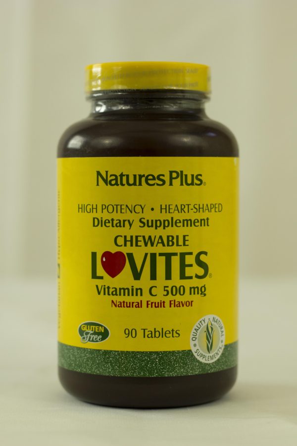 Lovites® Chewable Vitamin C 500 mg, 90 Tablets