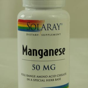 Manganese -- 50 mg - 100 Capsules