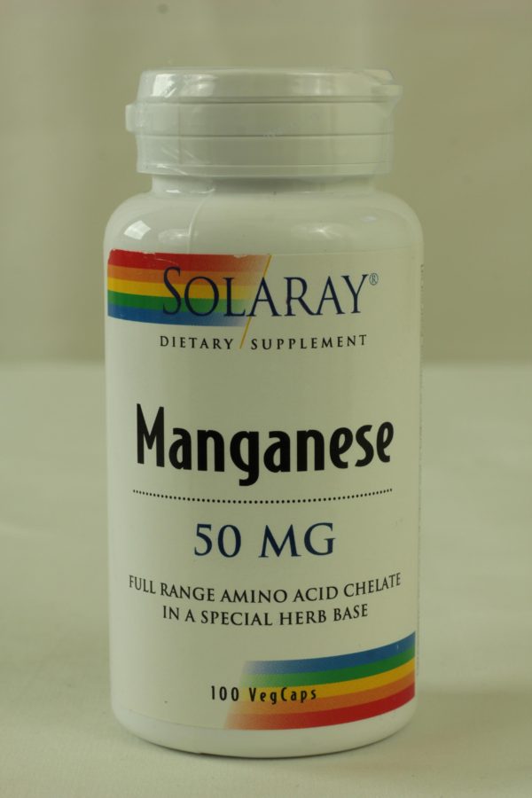 Manganese -- 50 mg - 100 Capsules