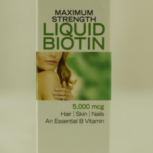 Liquid Biotin, 5000 mcg, 2 fl. oz.