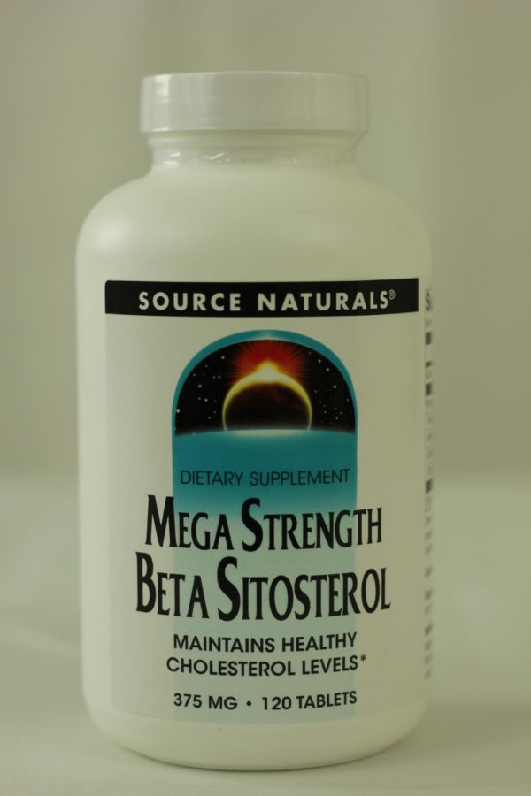 Beta Sitosterol Mega Strength, 375 mg, 120 Tablets