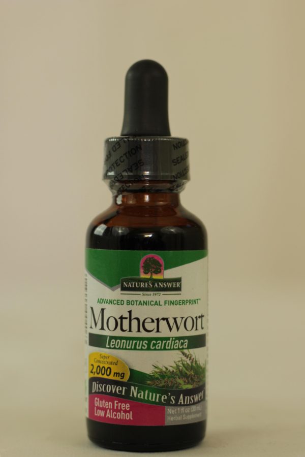 Motherwort Herb, Low Alcohol, 1 oz.
