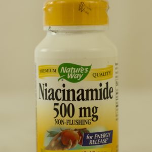 Niacinamide, 500 mg, 100 Capsules