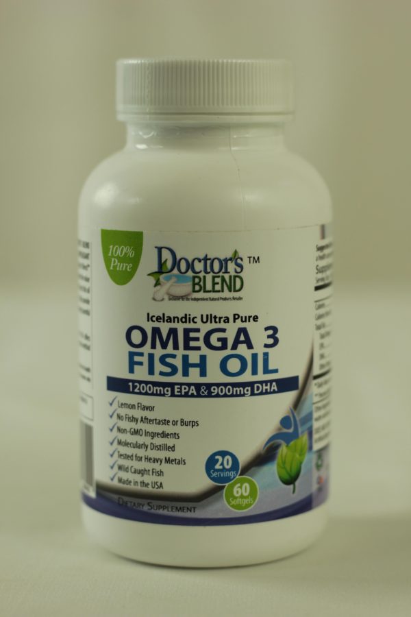 Omega-3 Fish Oil, 60 Softgels