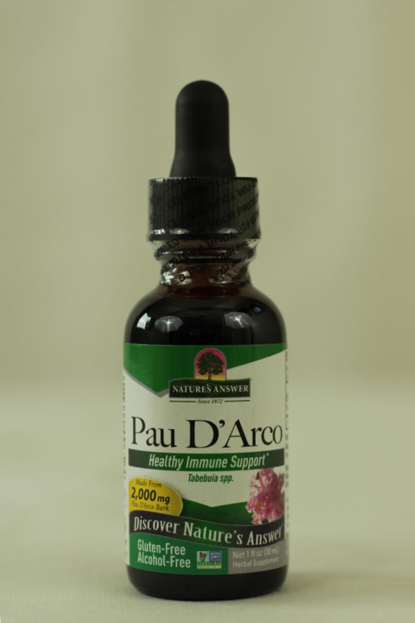 Pau D'Arco Inner Bark, Alcohol Free, 1 oz.