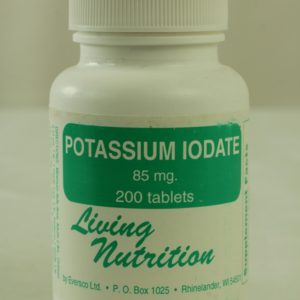 Potassium Iodate, 85 mg, 200 tablets