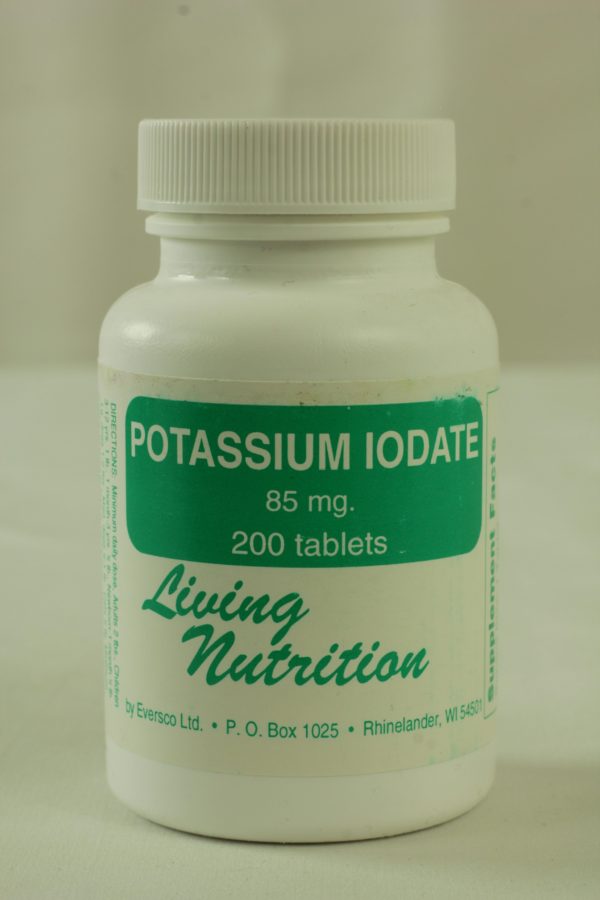 Potassium Iodate, 85 mg, 200 tablets