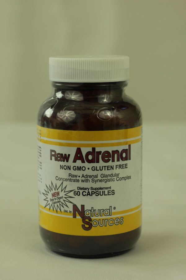 Raw Adrenal, 60 Capsules