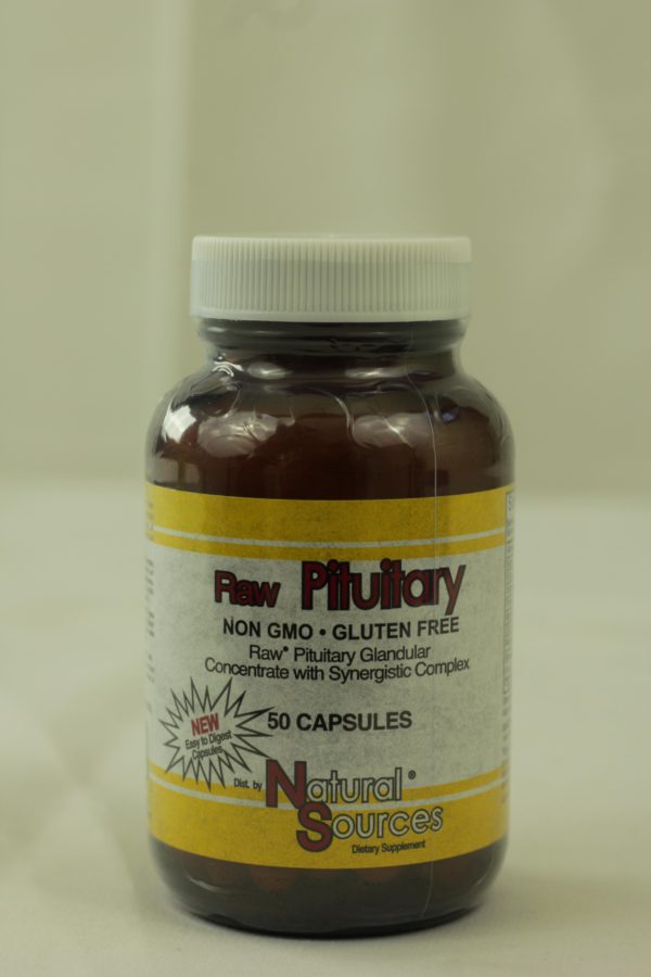 Raw Pituitary, 50 Capsules
