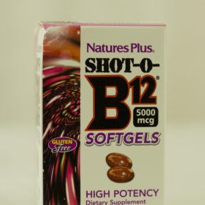 Shot-O-B12®, 5000 mcg, 30 Softgels