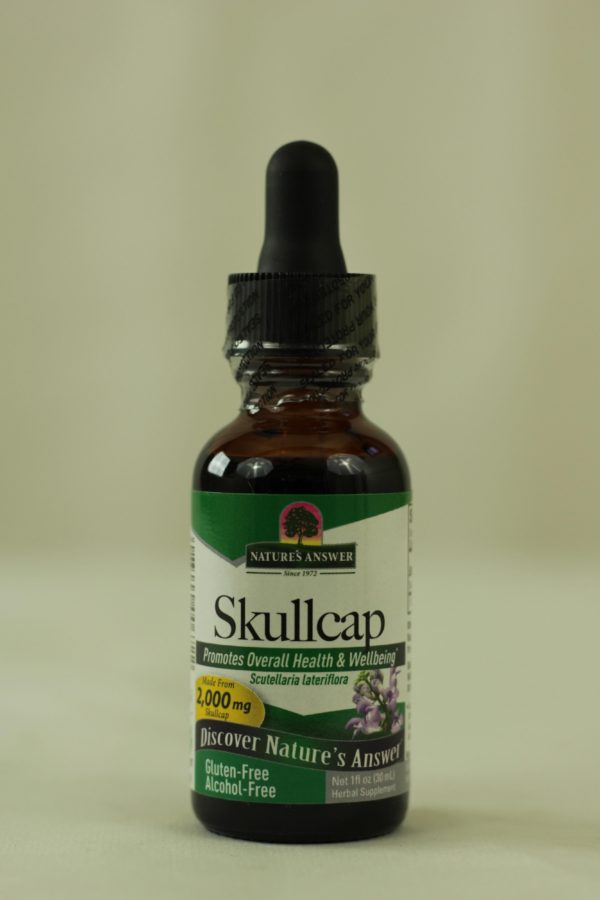Skullcap Herb, Alcohol Free, 1 oz.