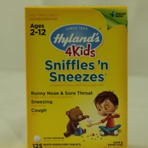 Sniffles'N Sneezes, 125 quick dissolving tabs