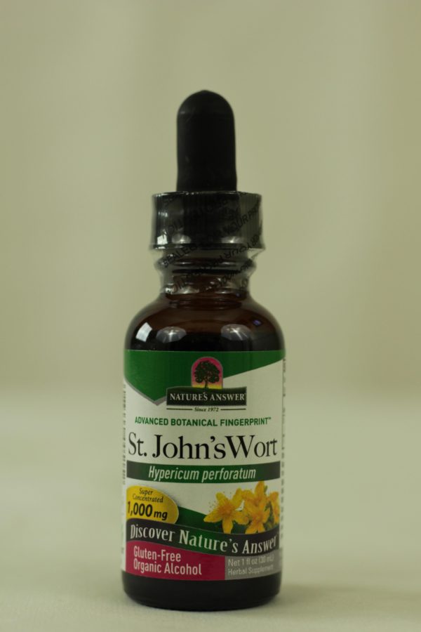 St. John's Wort, Organic Alcohol, 1 oz.