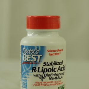 Stabilized R-Lipoic Acid with BioEnhanced® Na-RALA, 100 mg, 60 Veggie Caps