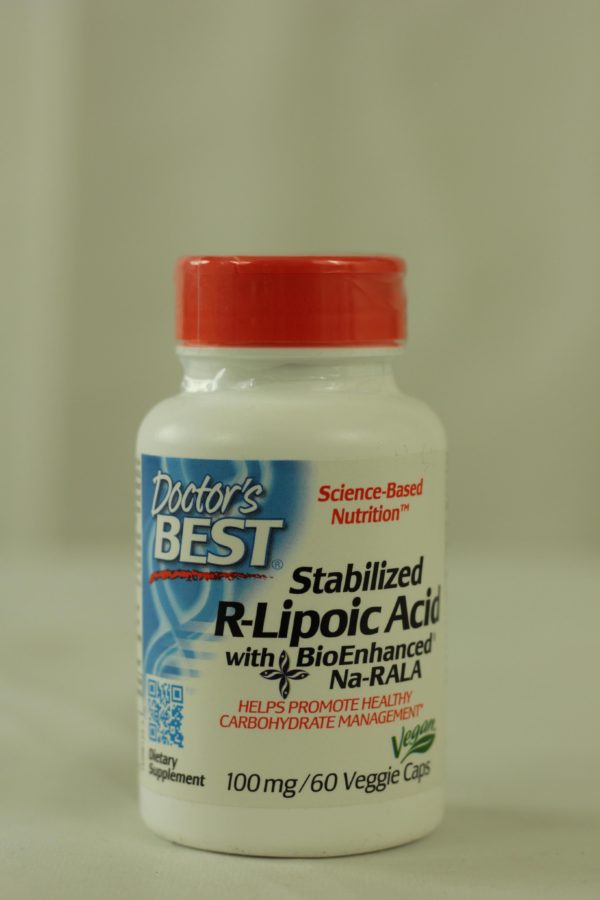 Stabilized R-Lipoic Acid with BioEnhanced® Na-RALA, 100 mg, 60 Veggie Caps