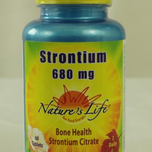 Strontium, 680 mg, 60 Tablets