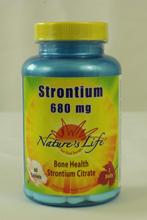 Strontium, 680 mg, 60 Tablets