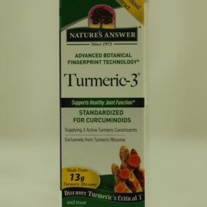 Turmeric-3 Liquid, Alcohol Free, 1 Oz