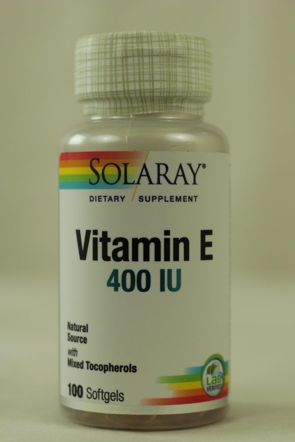 Vitamin E, 400 IU, 100 Softgels